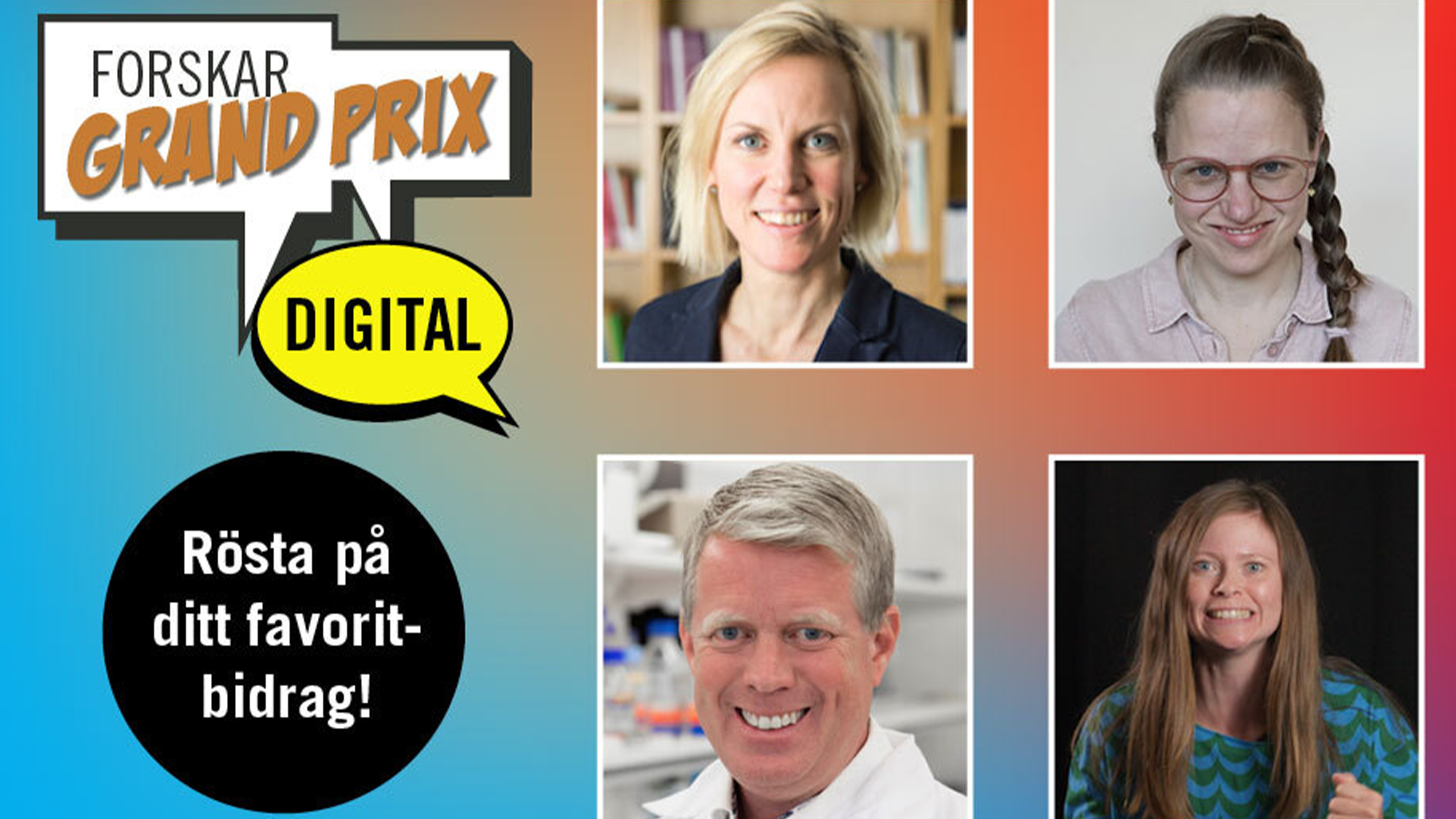 Forskar Grand Prix Digital – rösta på din favoritpresentation!