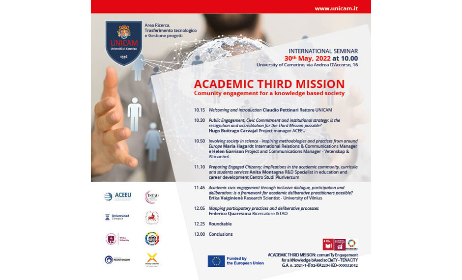 Academic third mission – Community engagement for a knowledge based society